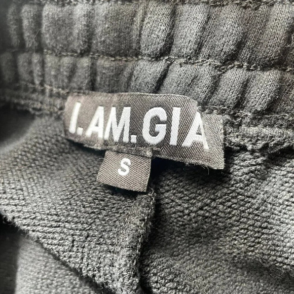 I.AM.GIA Taja Track Jogger  Sweatpants Black Size Small - Picture 10 of 11